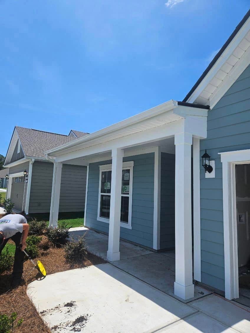 A residential property with a high-quality gutter in Johnsonville