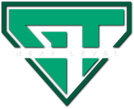 A green logo for green team next level.