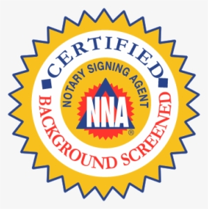 The logo for the national notary association