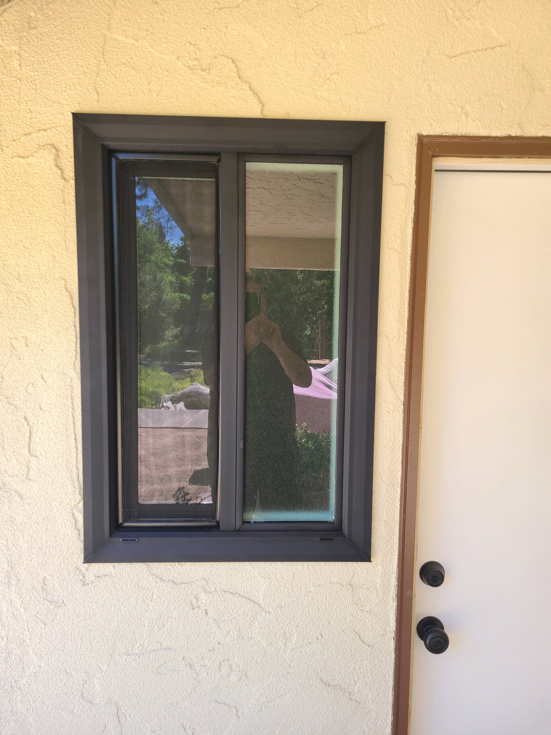 Glass Door With Black Border — Fresno, CA — Big Valley — Fresno, CA — Big Valley