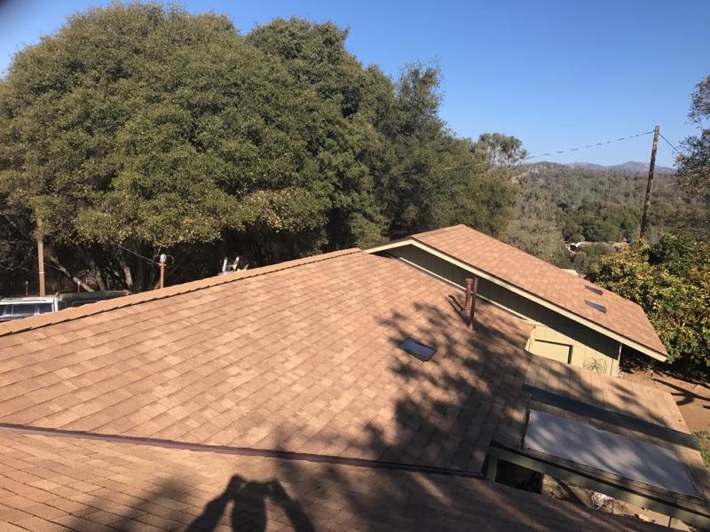 Roof Replacement — New Placed Brown Roof in Fresno, CA