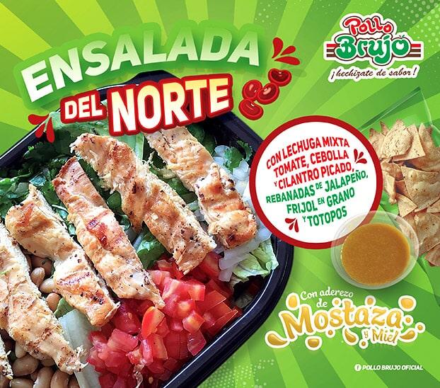 POLLO BRUJO - ENSALADA DEL NORTE