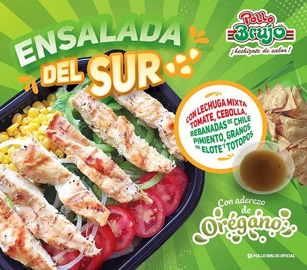 POLLO BRUJO - ENSALADA DEL SUR