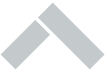 A gray arrow pointing up on a white background.
