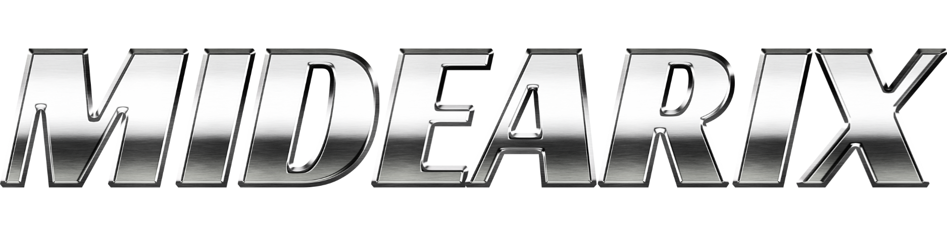 Midearix white background logo