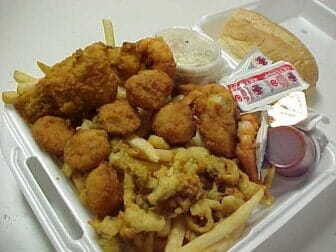 Seafood Platter - Hudson, NH - Wally's Pizza