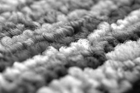 Close-up of grey carpet