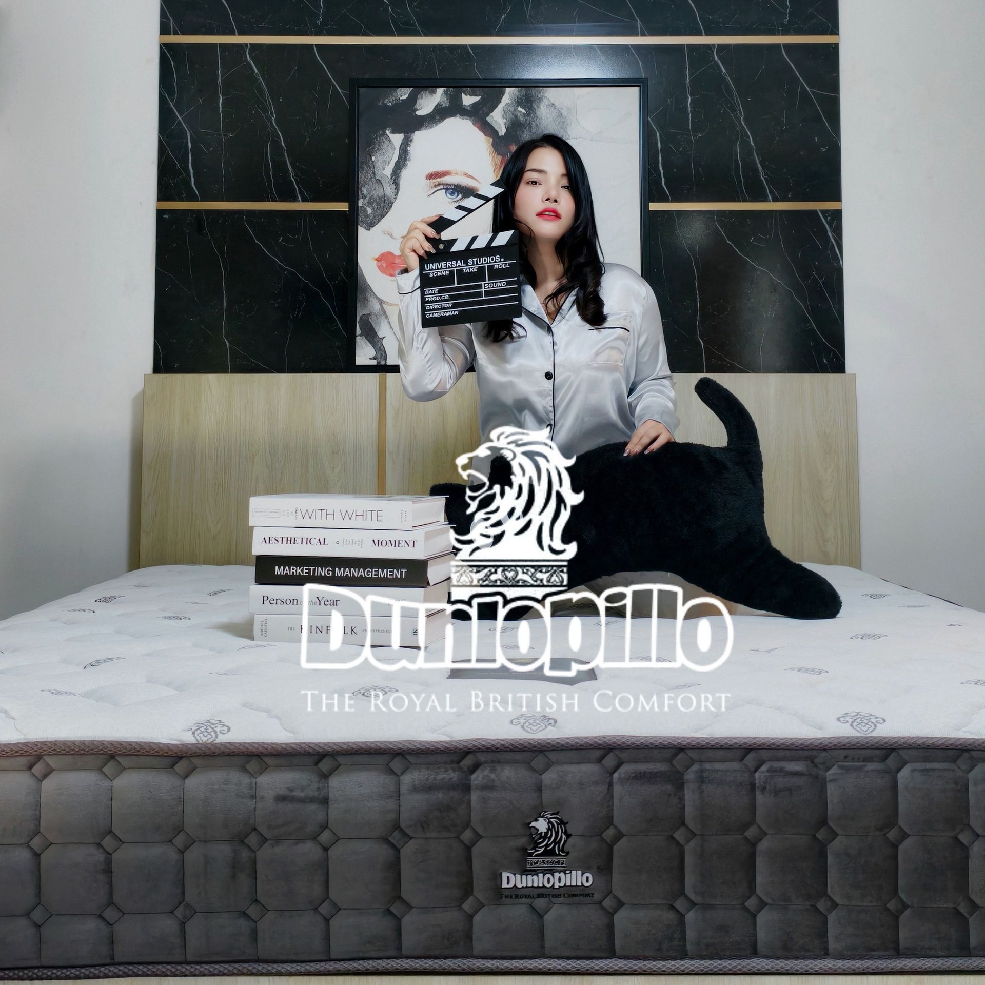Dunlopillo รุ่น Bristol ที่นอนเสริมยางพารา เหมาะสำหรับสายภูมิแพ้ นำเข้าจากประเทศอังกฤษ