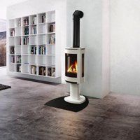 Jotul Product White Fireplace — Santa Rosa, CA — Malm Fireplace Center