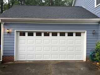 Garage door installation in Huntersville