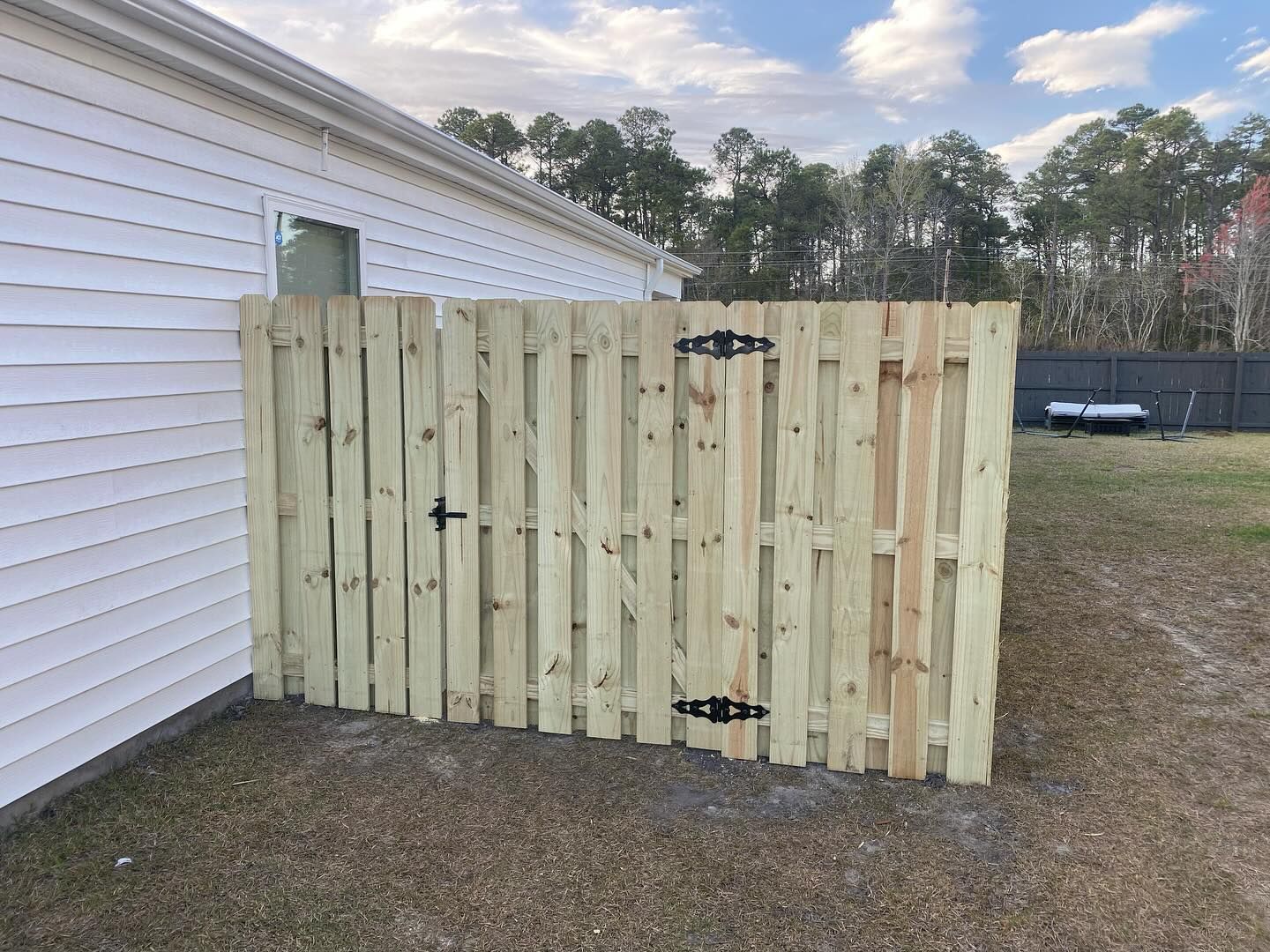 Wooden Gate | Wilmington, NC | Murray and Son Fence