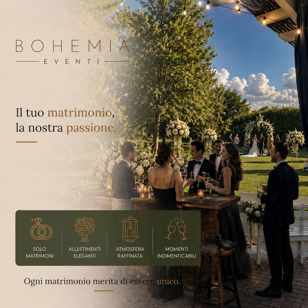 Allestimento romantico per matrimonio con fiori e candele.