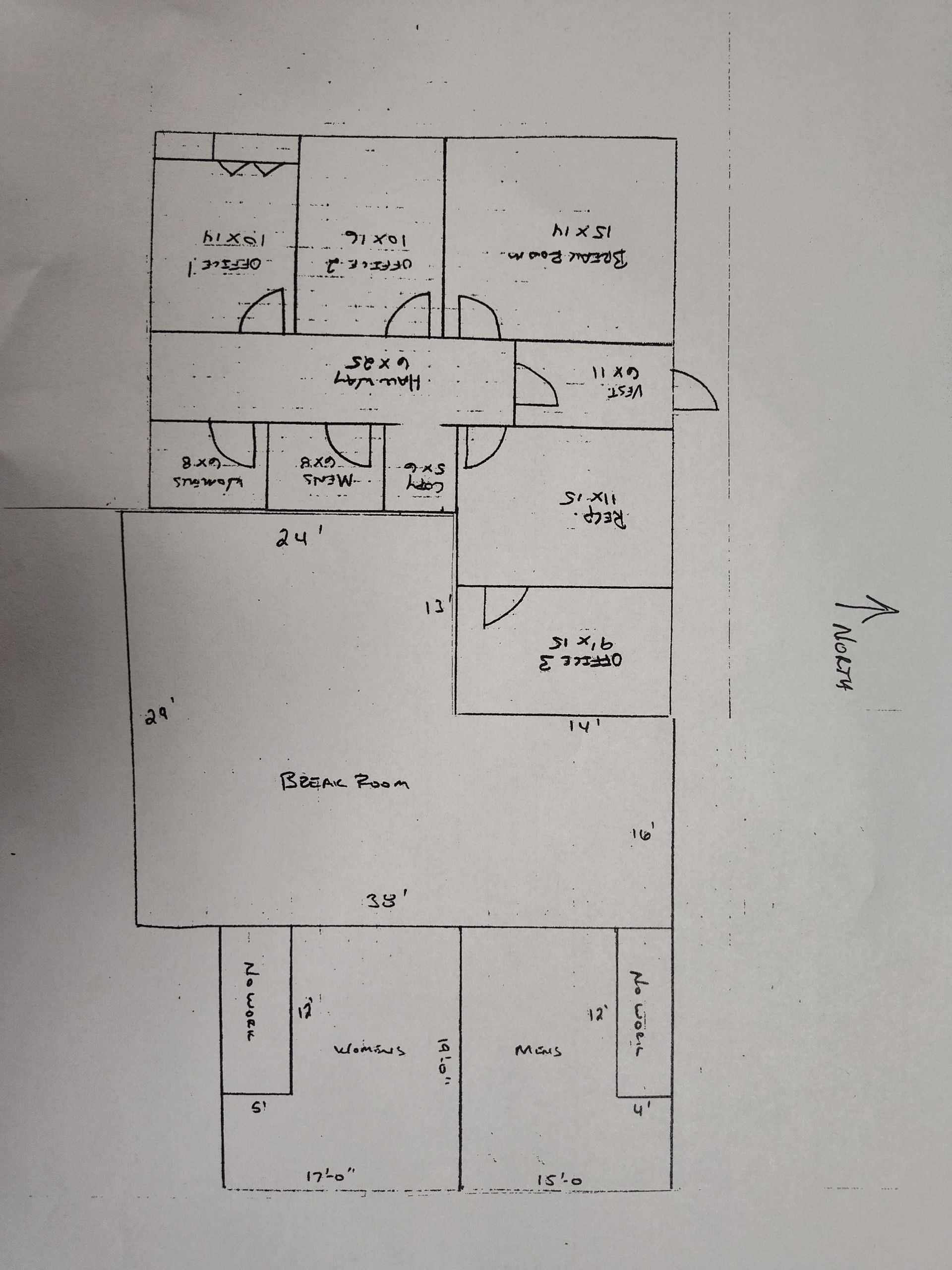 A black and white floor plan of a house