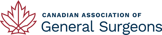 The logo for the canadian association of general surgeons