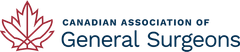 The logo for the canadian association of general surgeons