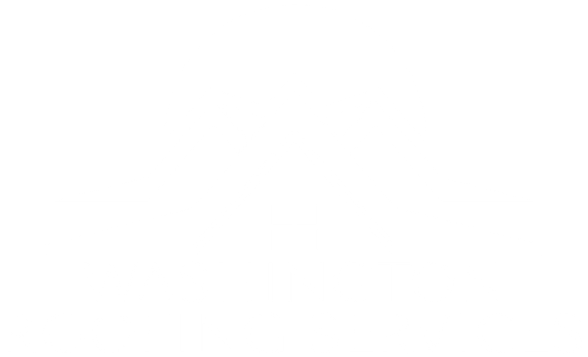A clear background with a white logo for Washington Roofing Services near Arlington WA