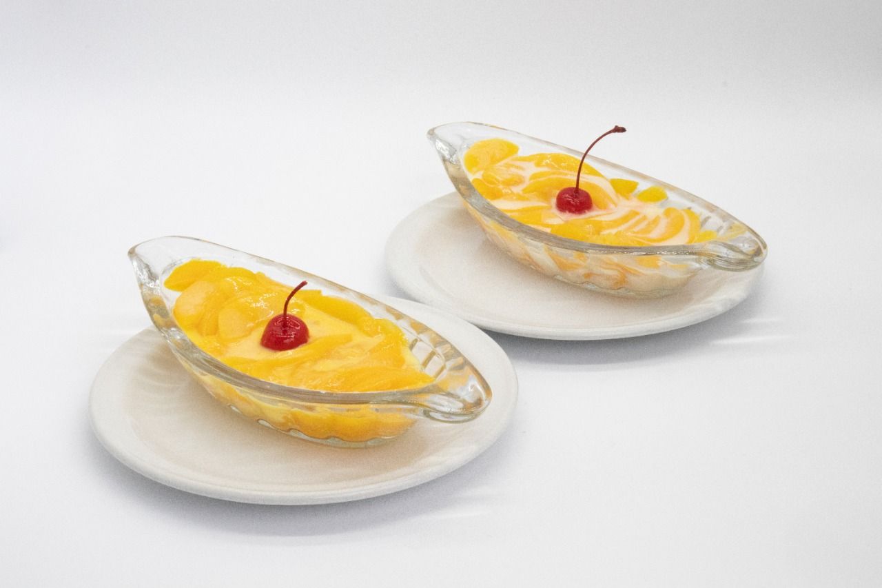 Duraznos con rompope o con Lechera