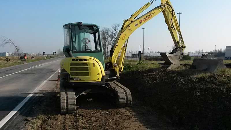 scavo e movimento terra