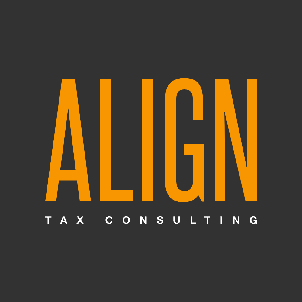 a logo for align tax consulting