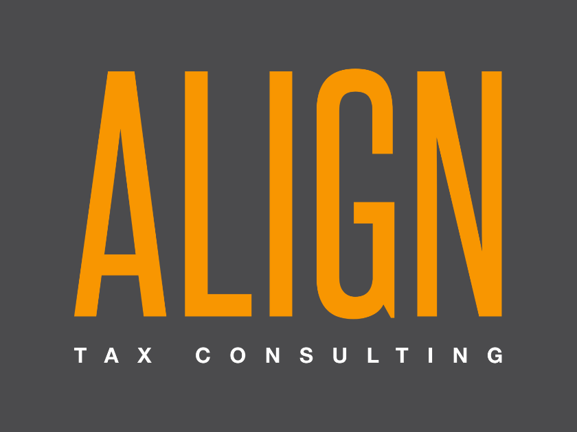 a logo for align tax consulting