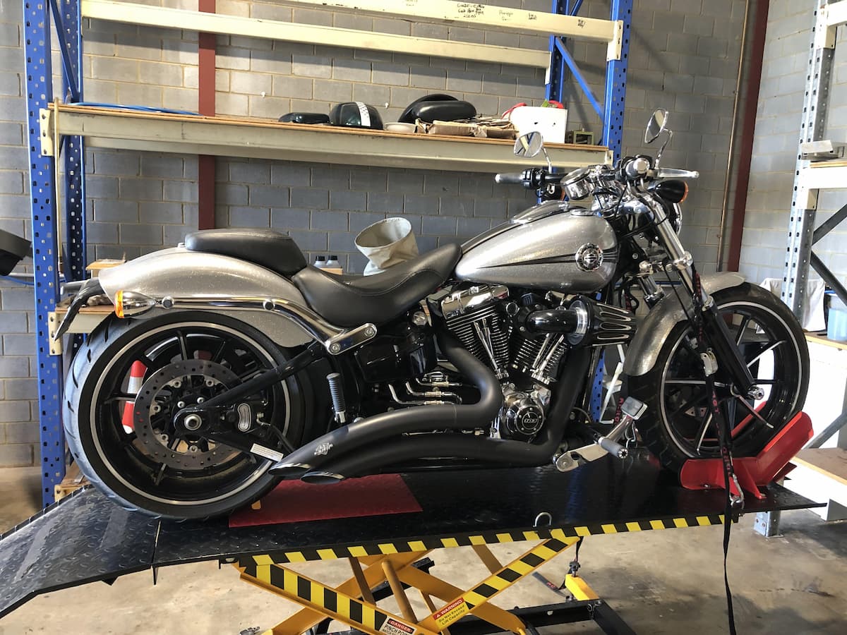 Silver Harley - Motorbike Repairs in Lismore, NSW
