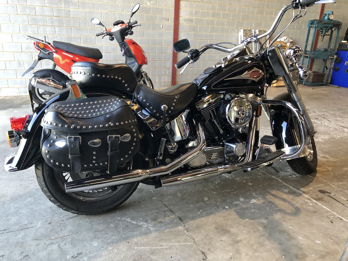 Black Harley - Motorbike Repairs in Lismore, NSW