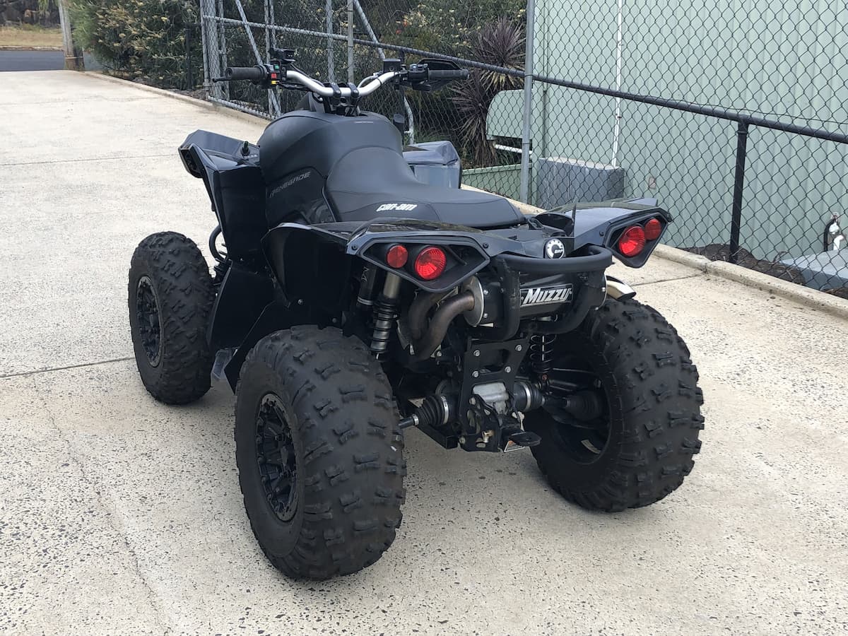 Black Can-Am Quad Bike - Motorbike Repairs in Lismore, NSW