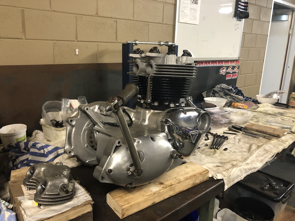 Reconditioned Triumph Engine - Motorbike Repairs in Lismore, NSW
