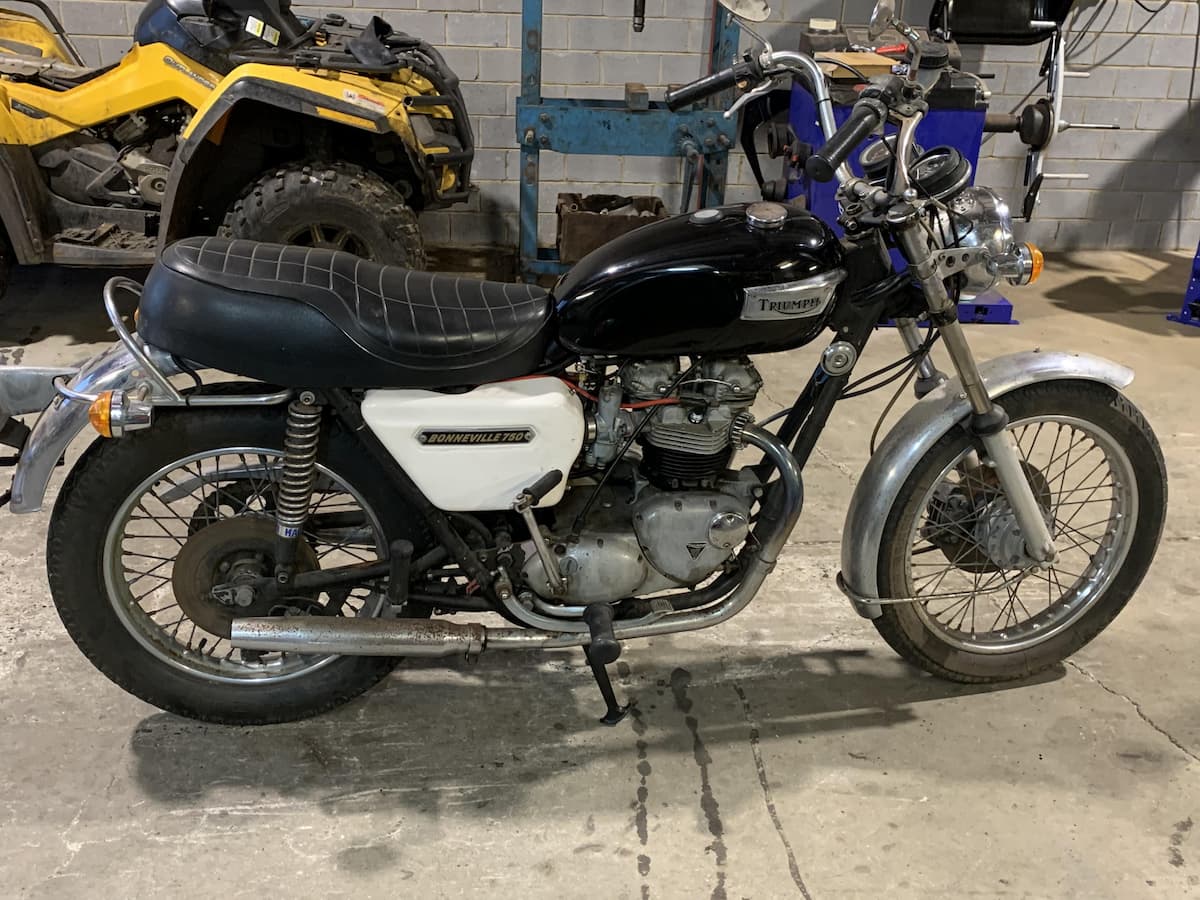 Triumph Bonneville - Motorbike Repairs in Lismore, NSW