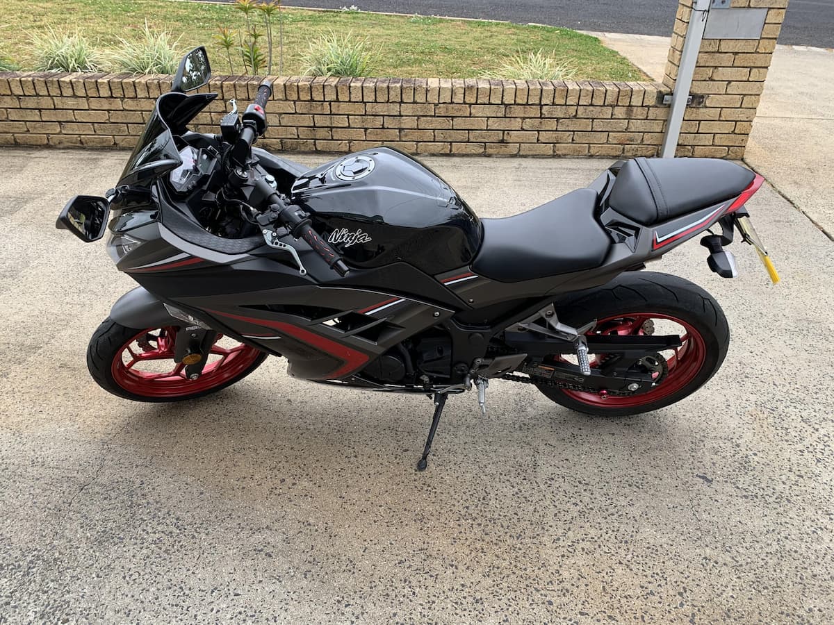 Black And Red Ninja — Motorbike Repairs in Lismore, NSW