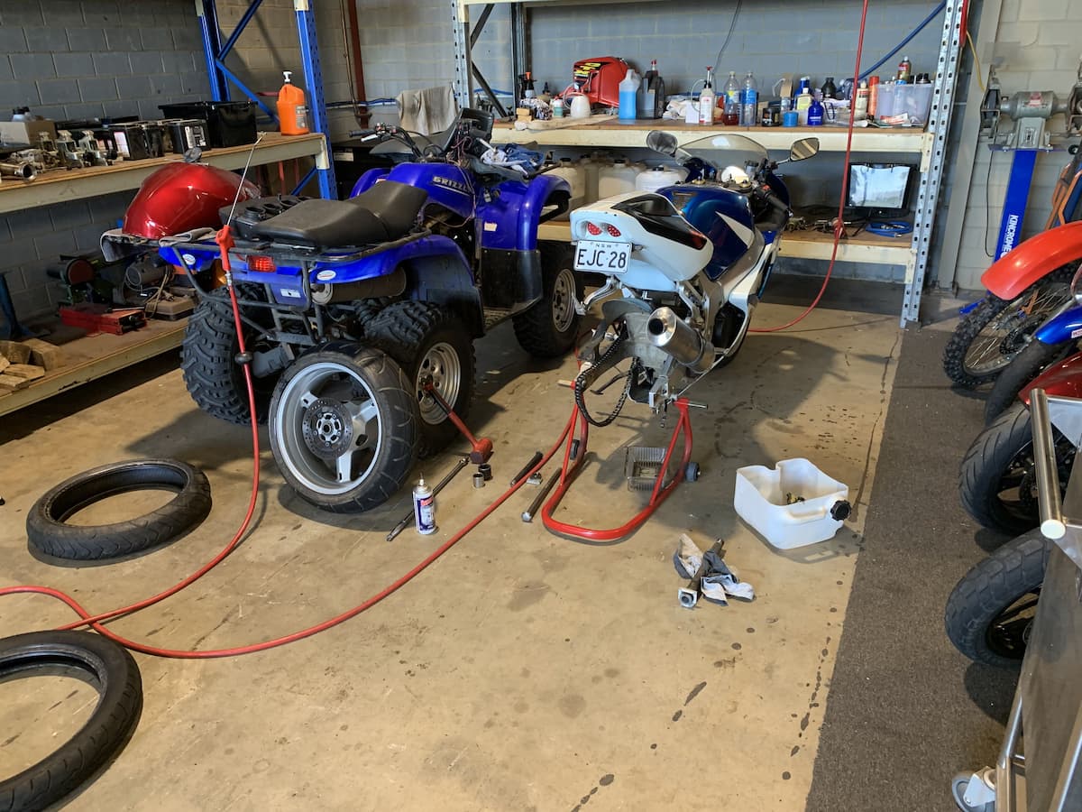 Motorcycle Tyre Replacement - Motorbike Repairs in Lismore, NSW