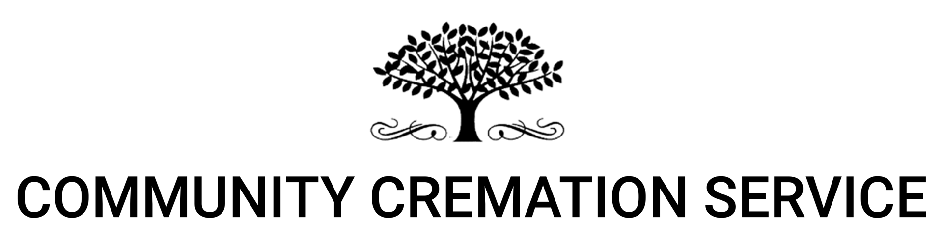 It is a sample logo for a mortuary.