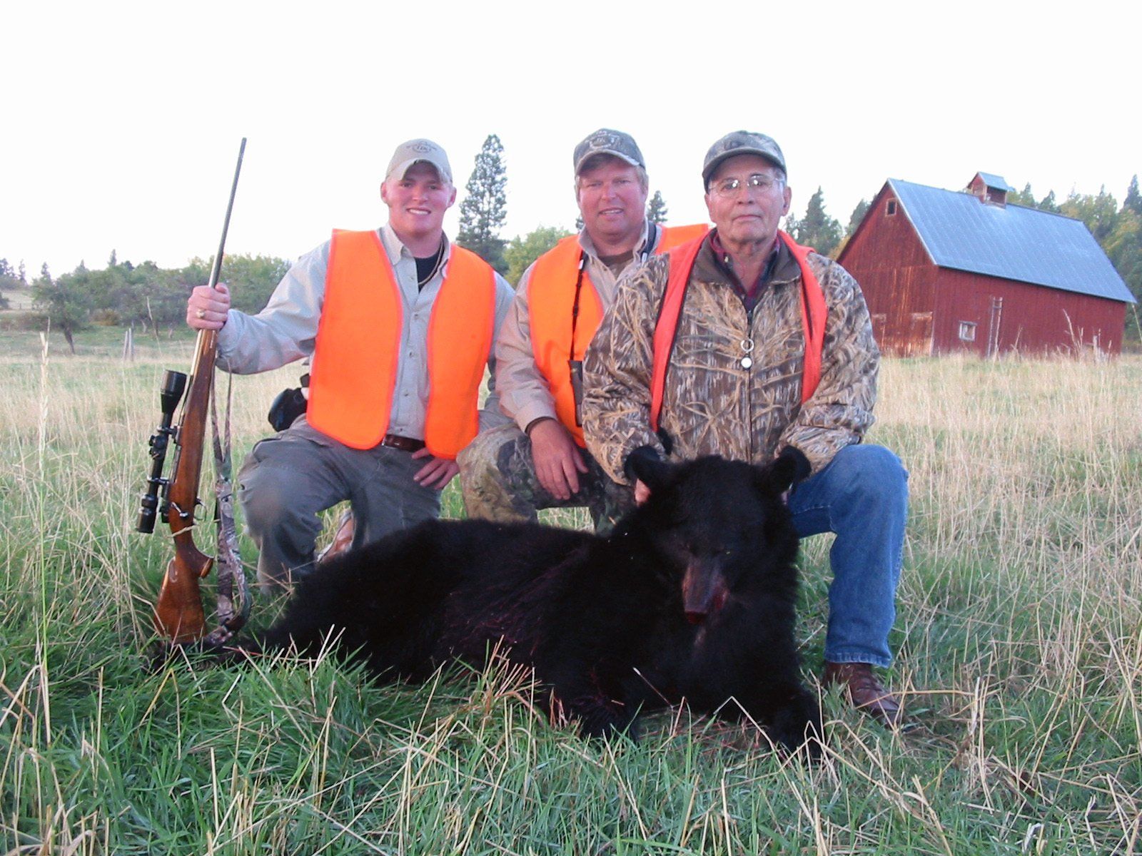 Montana Bear Hunting Outfitter, Rick Wemple Outfitting,  Montana Bear Hunt