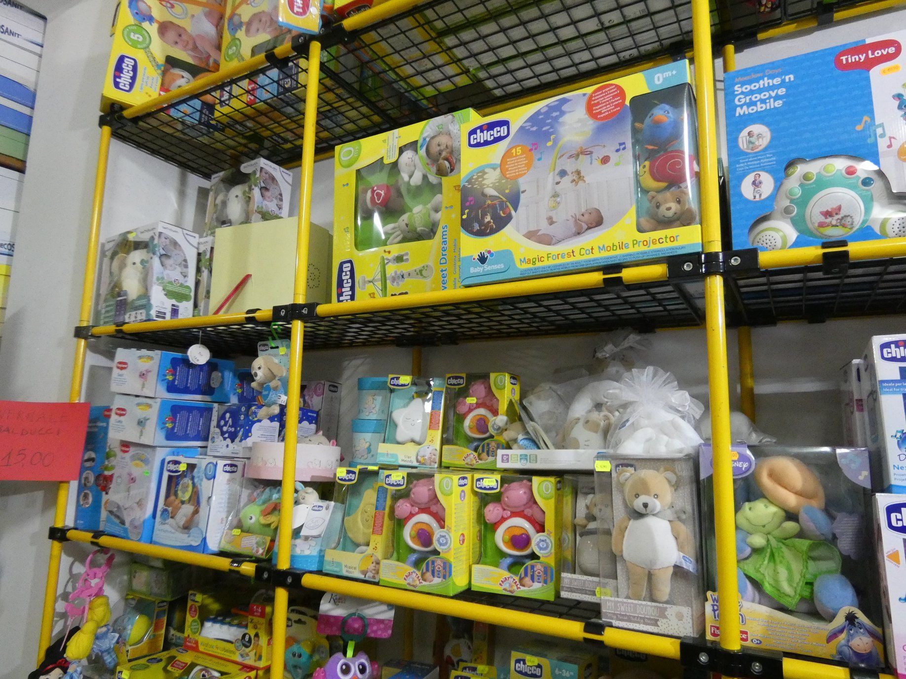 giocatoli per la tenera età