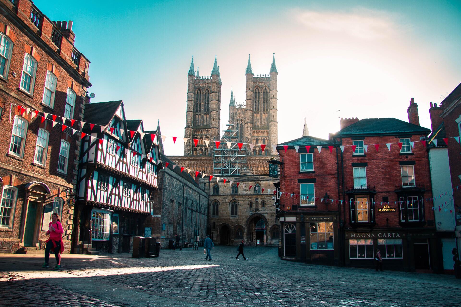 Lincoln Cathedral from Castle Square