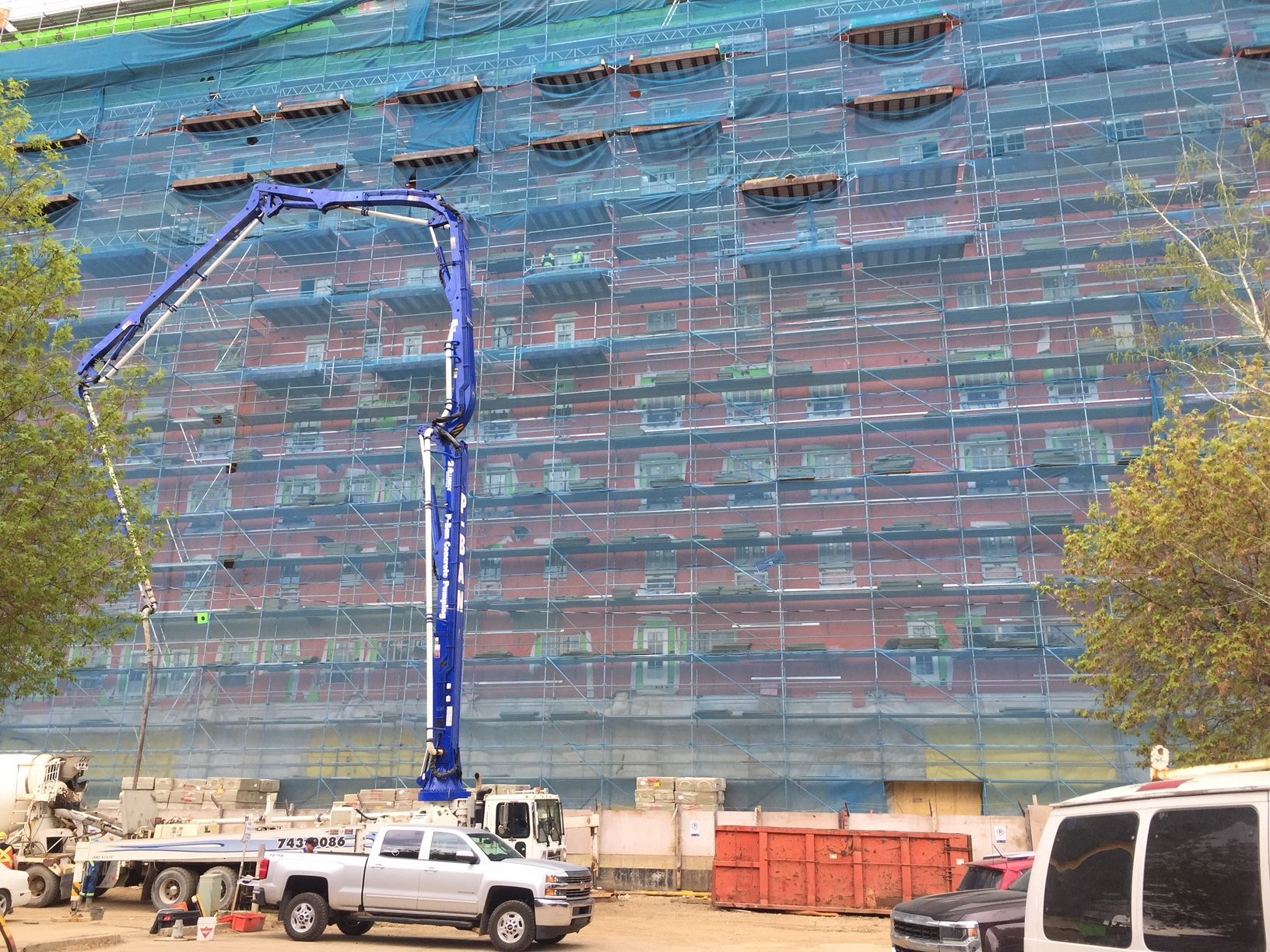 Special Projects | P-Ban Concrete Pumping & Leasing Co