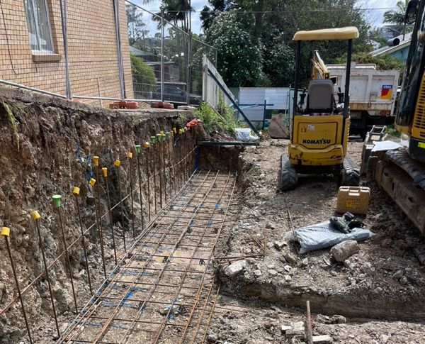 Trenching and drainage