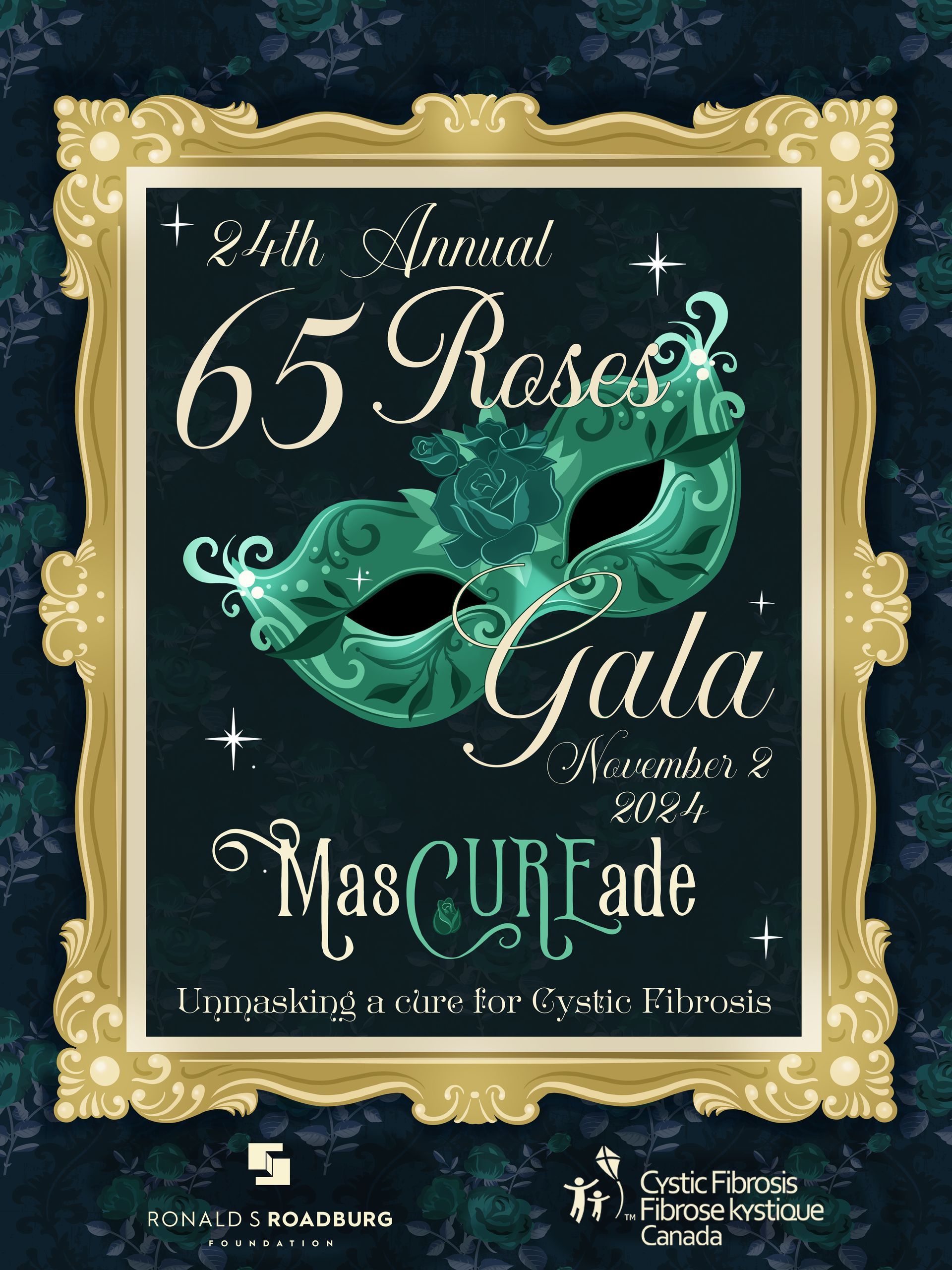 24th Annual 65 Roses Gala
November 2, 2024
MasCUREade: Unmasking a cure for Cystic Fibrosis