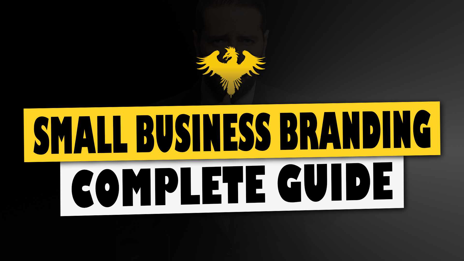 Image of phoenix logo with title small business branding complete guide