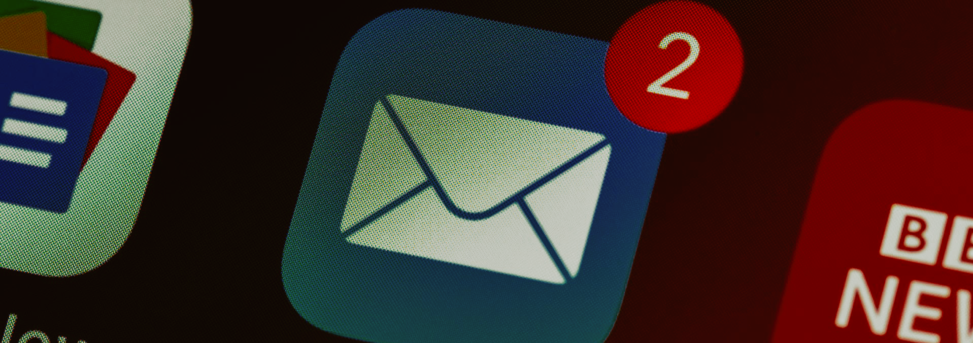 Image showing mail icon app