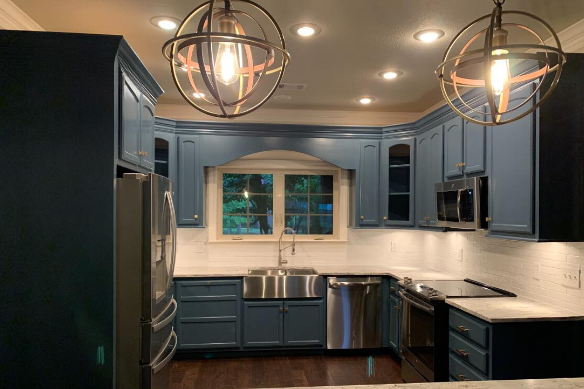 interior of a home painted by the alex's painting & remodeling team