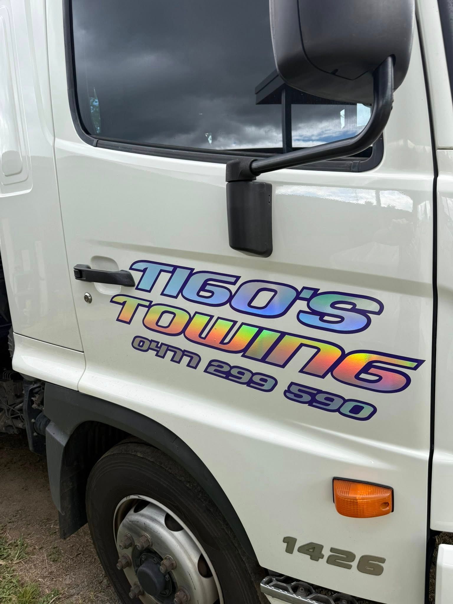 White tow truck — Tigo’s Towing In Cairns City, QLD
