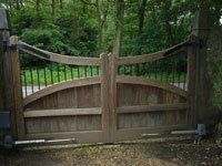 Timber gates