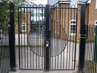 Iron gates