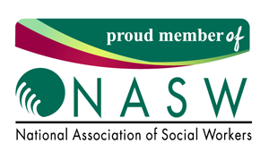 A logo for the national association of social workers