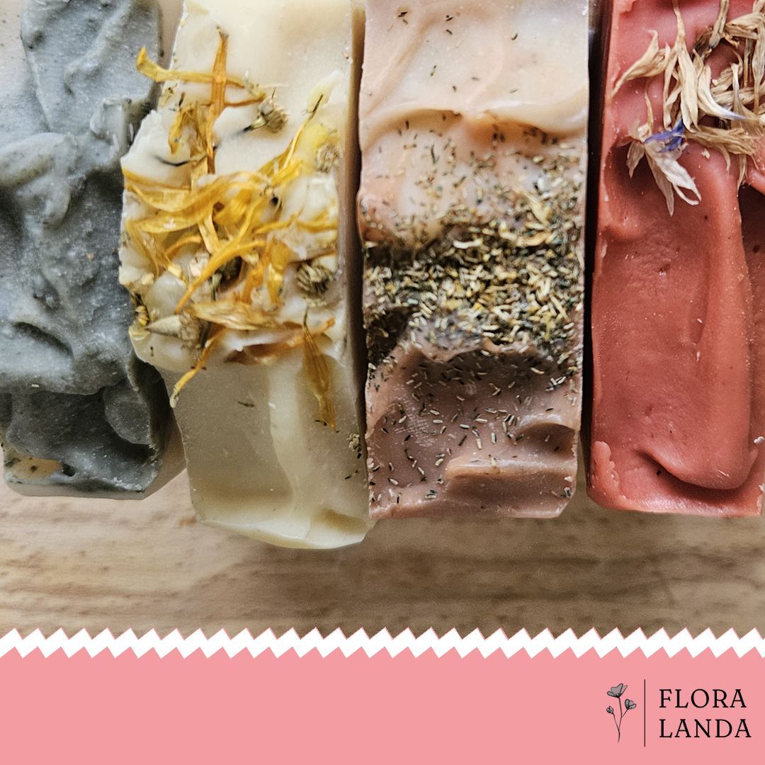 Floralanda biedt natuurlijke zepen met (bedrijfs)logo als relatiegeschenk of kerstpakket