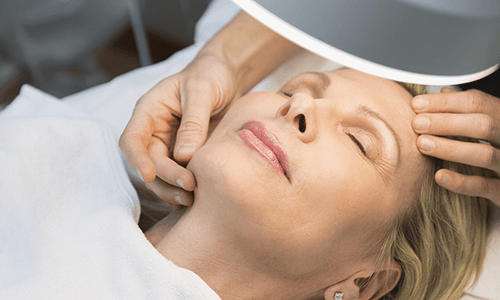 Facial line softening