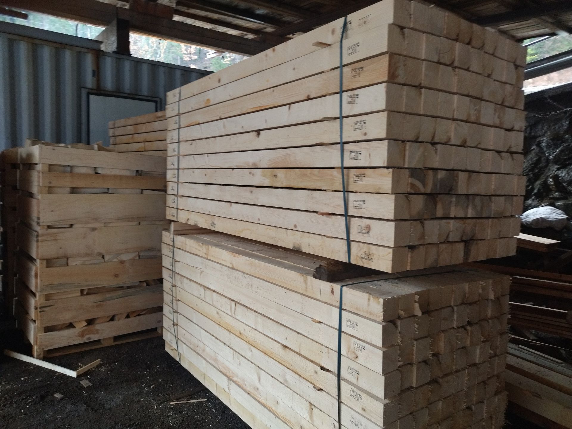 ordini di imballaggi speciali in legno FITOK Jacquemod F.lli Aosta