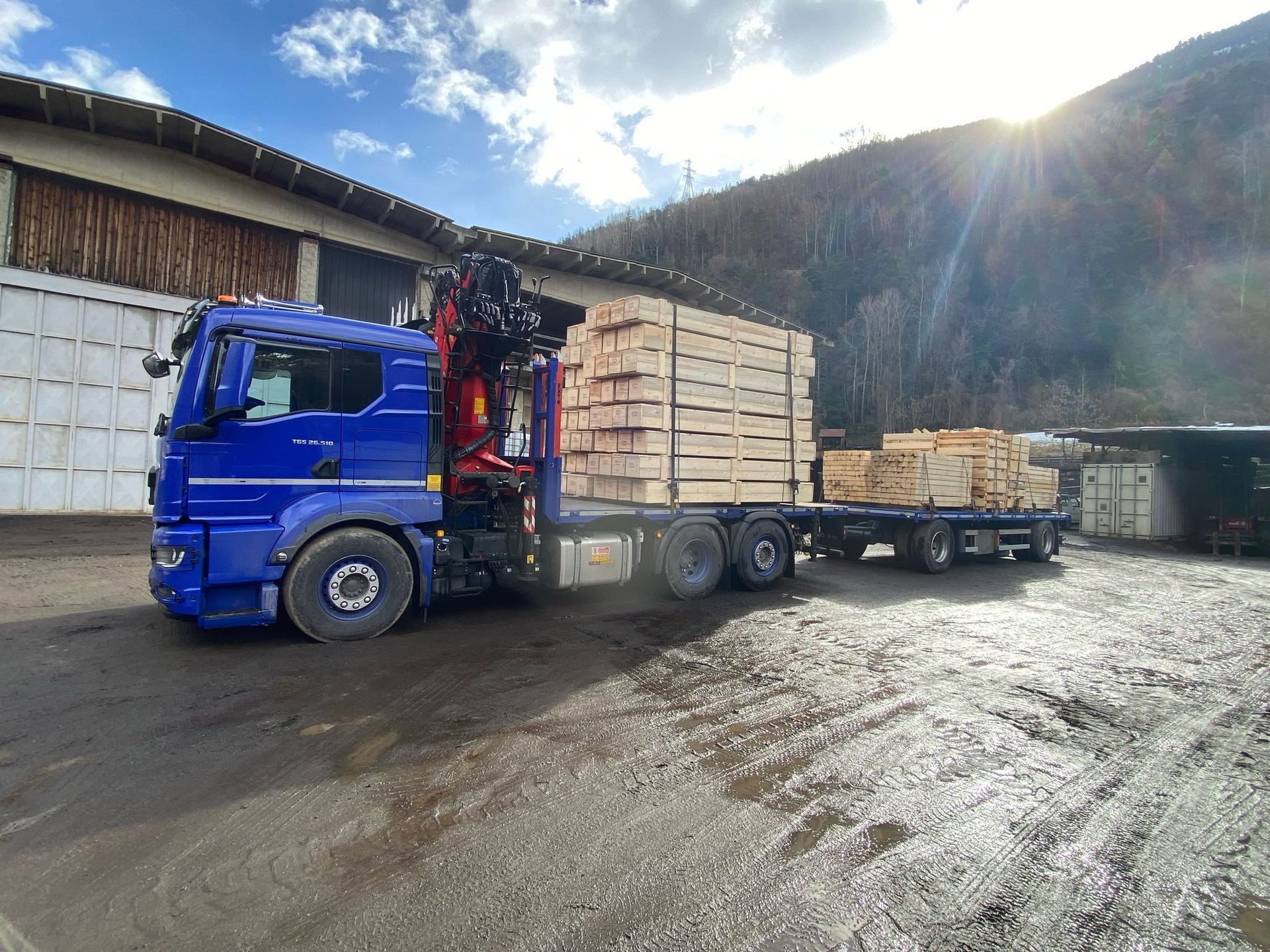 trasporto Casse in legno FITOK Jacquemod F.lli Aosta