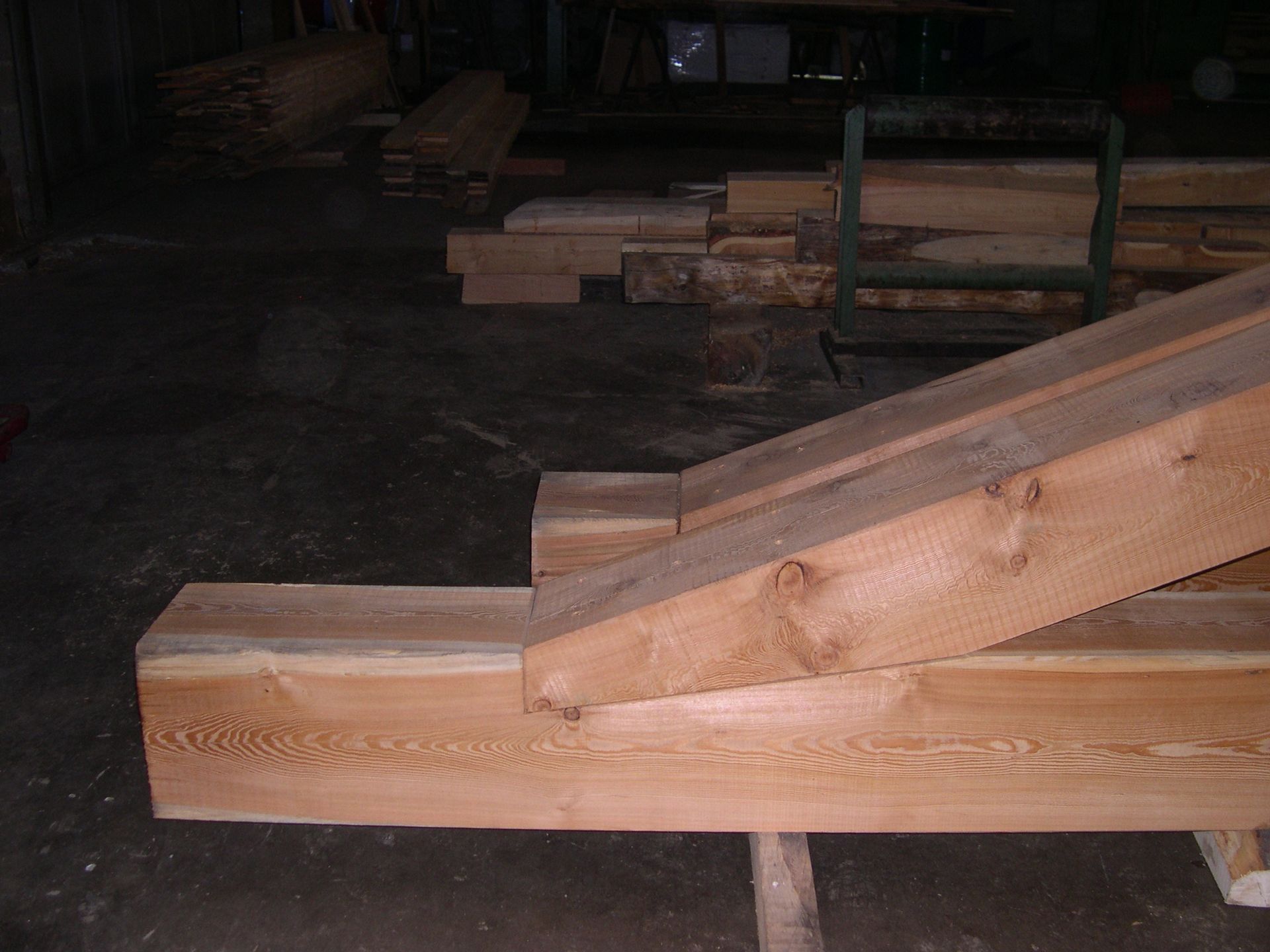 lavorazioni tetto in legno Jacquemod F.lli Aosta